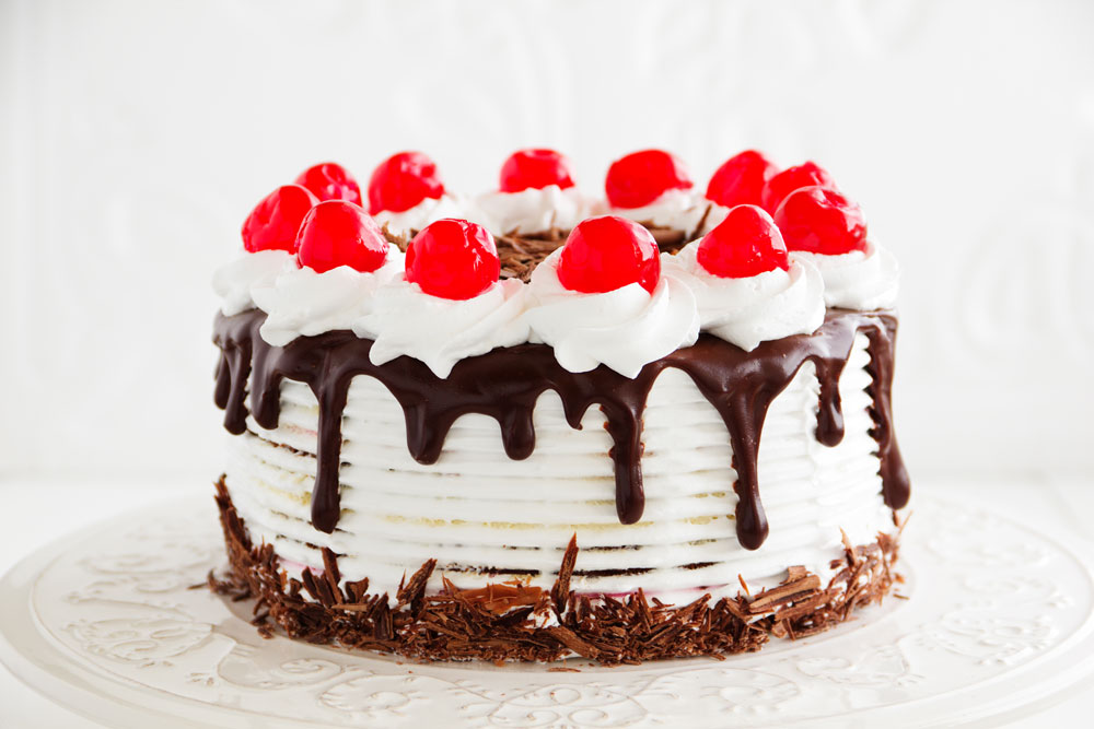 Pastel de pudín de la Selva Negra Receta para hornear al horno