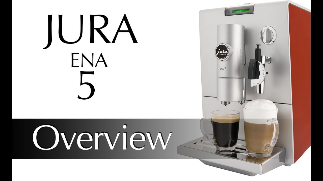 Revisión de la máquina de espresso automática Jura Ena 5
