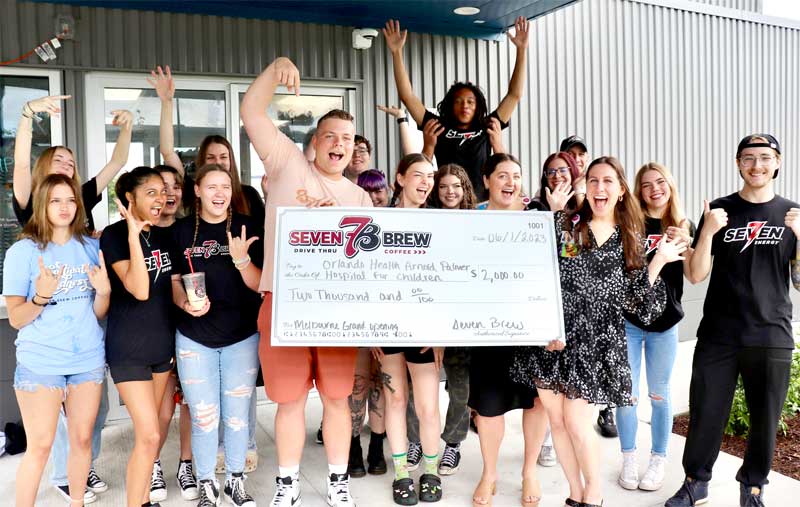 7 ubicaciones de Brew Coffee en Brevard realizarán una promoción de donaciones este fin de semana en beneficio del Arnold Palmer Hospital for Children